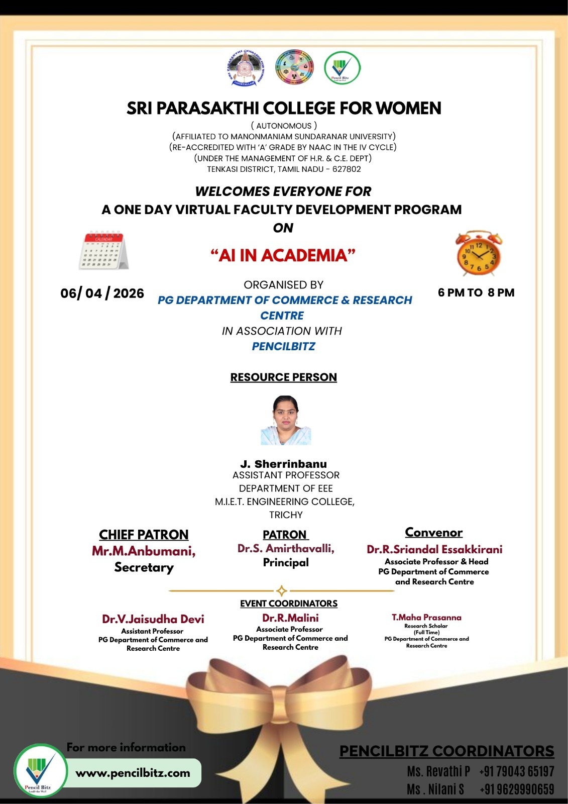 College Event Brochure